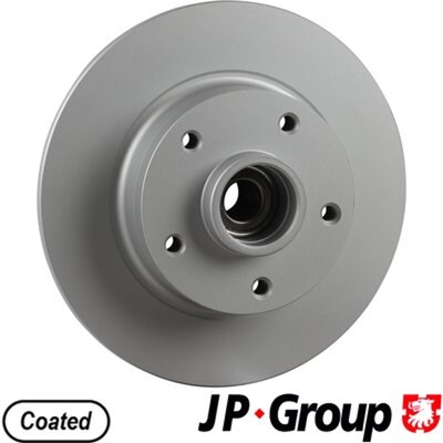 2x JP GROUP Bremsscheibe 4363202800 für RENAULT MEGANE 4 B9A K9A TCe 100 B9MS