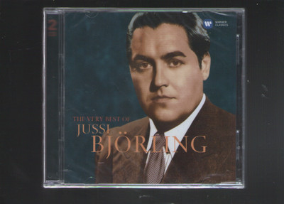 New sealed 2 CD: The very best of JUSSI BJORLING -Warner Classics-44 tracks