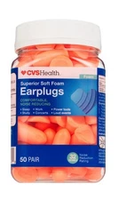 CVS Health Superior Soft Foam Earplugs, 50 Pair