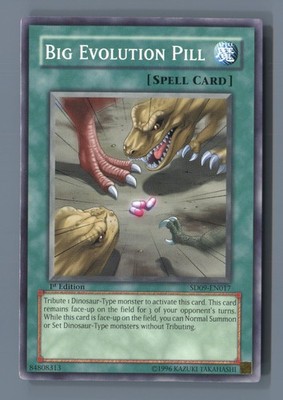 Big Evolution Pill SD09-EN017 Structure Deck: Dinosaur's Rage Yu-Gi-Oh NM
