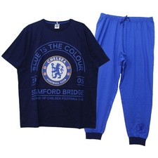 Mens Chelsea FC  Pyjamas Pjs Size X-Large