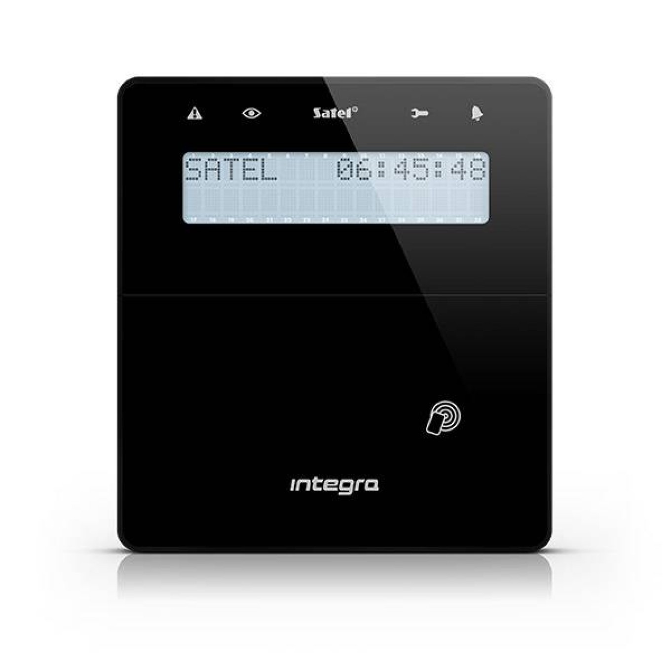 Satel Schwarz Zubehör Gebäudesicherheit, Tastatur Lcd Integra - Bild 2