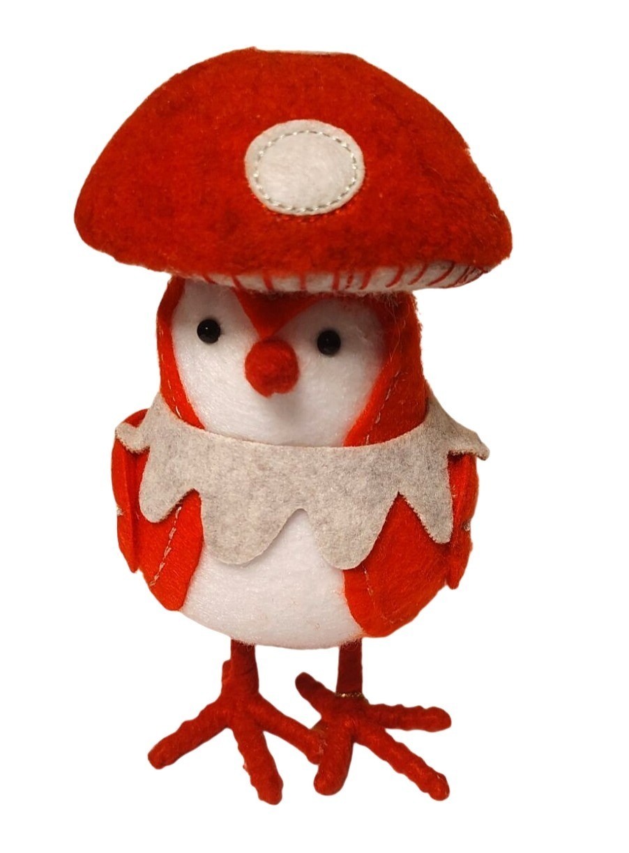 Target Wondershop Featherly Friends Capster Bird, Mushroom Christmas 2024