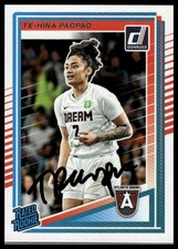 2025 Donruss WNBA #91 Te-Hina Paopao Signed Card Auto IP