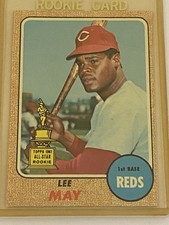 1968 Topps Lee May #487 Reds 