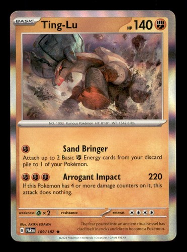 TING-LU 109/182 - HOLO R - PARADOX RIFT - NM/M