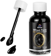 Gloss Black Rim Touch Up Paint Rim Paint Wheel Scratch Repair Kit