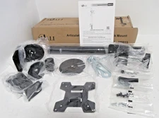 Single Monitor Desk Mount Fully Adjustable Stand for Screens Up to 32" Black