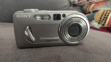 Sony Digital Camera Cybershot DSC-P10 5.0MP Silver - Untested