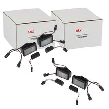 2x NTY LED KENNZEICHENLEUCHTE passend für MERCEDES-BENZ M-KLASSE SMART ROADSTER