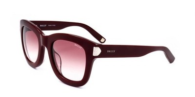 Bally BY2037 Burgundy 52/23/140 Damen Sonnenbrillen