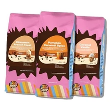  Flavored Ground Coffee 10 Ounce (Pack of 3) Sweetness & Spice Variety Pack