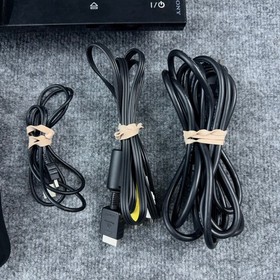 Sony PlayStation 3 PS3 Fat 80GB Console CECHK01 Black 2 Controllers Bundle Cords