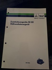 deutz werkstatthandbuch Zusatzsteuergeräte SD 80 Mähwerksteuergerät - Anleitung