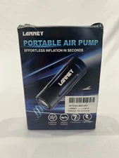 Lanney Portable Air Pump with Nozzles New Open Box