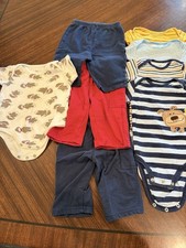 Baby Clothes 11 Items 6 Months Short Sleeved Bodysuits  Pants Cute Lot