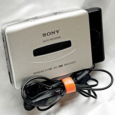 SONY WM-EX622 1994 Walkman W/Accessories Cassette Player Made in