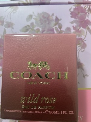 Coach Wild Rose Eau de Parfum Rose Scent Spray, 1 fl oz Regular Size