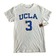Johnny Juzang UCLA  Bruins Number Tee Tshirt  Size Small White