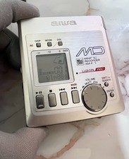 Vintage Rare AIWA AM-F75 MD portable MD player Mini Disc Recorder  WORKING 