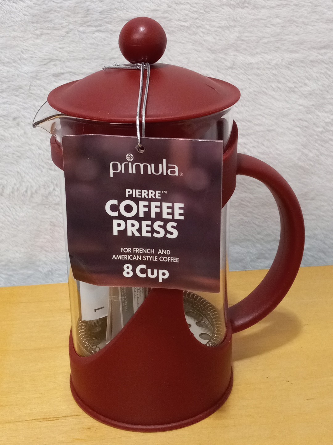 Primula 8 Cup Pierre Coffee Press. French & American Style Coffee. 