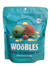 The Woobles Emilio The Turtle Learn To Crochet Kit For Beginners New/Sealed