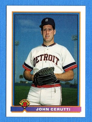 1991 Bowman #139 John Cerutti Detroit Tigers