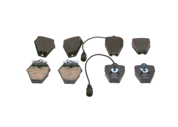 Bosch 0 986 494 436 Bremsbelagsatz, Scheibenbremse For Audi-image
