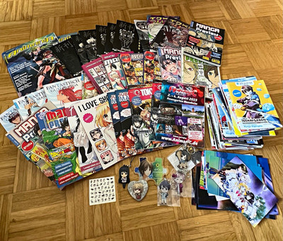 Manga Preview Leseproben Comic Anime Anhänger Button Merch Fan Artikel