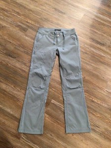 Prana Women Halle Size 6 Fits Blue-Gray Cargo Pants Outdoor Casual Hiking Travel