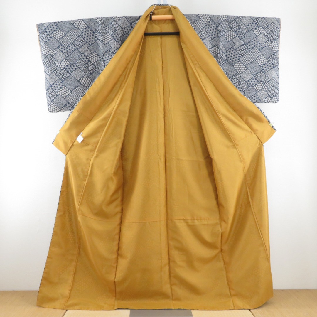 Kimono Small Pattern Wide Collar Polyester Casual… - image 6