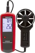 Triplett CFM100 CFM/CMM Air Flow, Velocity, and Temperature Thermo-Anemometer
