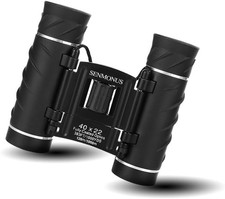 40x22 Compact Small Binoculars for Adults and Kids, Lightweight Pocket