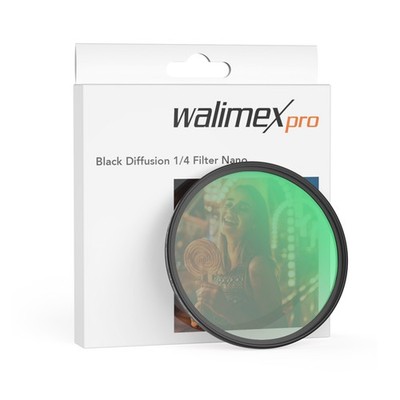 Walimex pro Black Mist Diffusion Filter 1/4 Nano 67mm Kamerafilter Nebelfilter