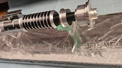 STAR WARS Kr x sabers Luke lightsaber V2 weathered open chamber DIY - SOLD, RARE