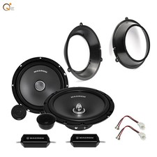 Kit 4 Casse Altoparlanti per Fiat Panda 169 2 Serie Anteriori MACROM M2S65