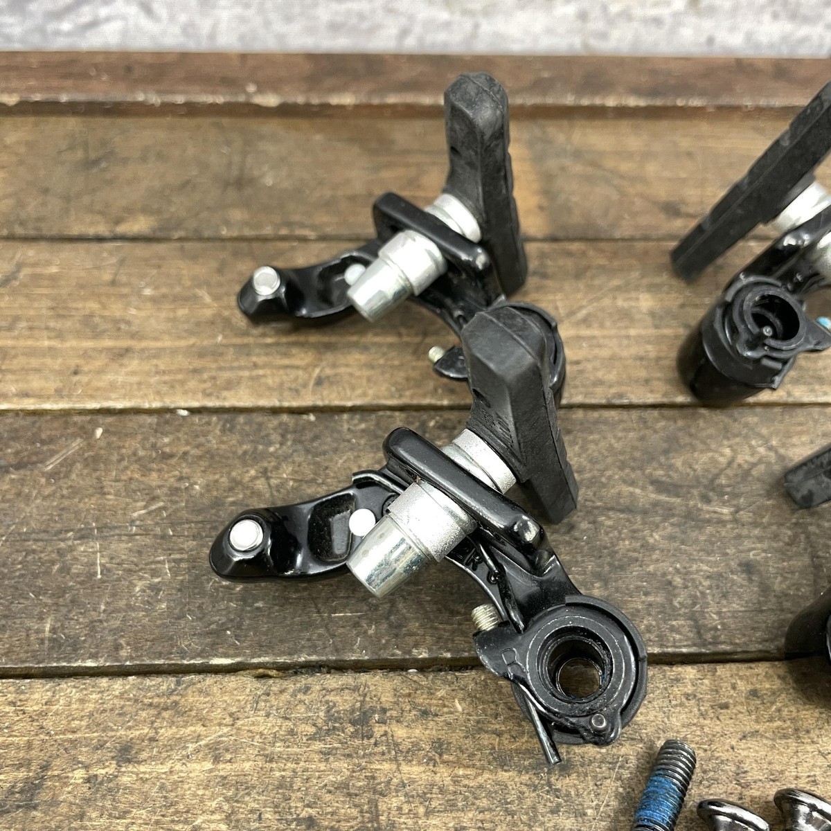 Tektro Oryx Cantilever Brakes Set Black F/R Bike Pads Bolts