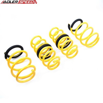 ADLERSPEED 4PCS Front & Rear Lowering Springs Set For VW GOLF GTI MK7 2015+UP