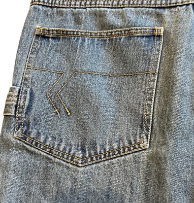 Vintage Karl Kani Shorts Mens 34 Blue Denim Baggy Jeans Jorts Y2K