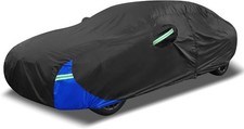 3L Car Cover Waterproof Snowproof All Weather for Car for Sedan 178"-185"