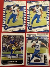 2024-26 Puka Nacua Lot Of 4 Cards Los Angeles Rams Lot Of 4 N/M Condition!