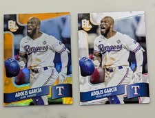 2024 Topps Big League ADOLIS GARCIA Wrapper redemption WR-91 Orange Parallel /25