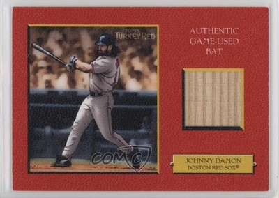 2005 Topps Turkey Red Relics Red 4/99 Johnny Damon #TRR-JD 1e7