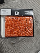 Vintage Supergator Alligator 1980s Mens Wallet N.O.S. USA MADE. DON LOPER