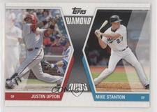 2011 Topps Diamond Duos Series 1 Justin Upton Giancarlo Stanton Mike #DD-US 0n2