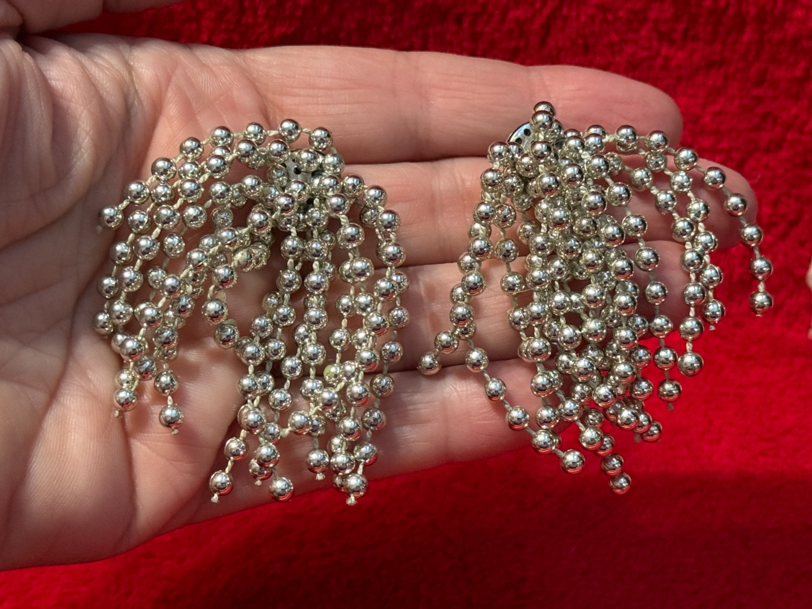 Unique Exploding Dangle Bead Earrings On Multiple… - image 2