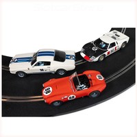 Scalextric C4619A Legends Ken Miles Triple Pack Ford GT40 Shelby 1:32 3X Auto