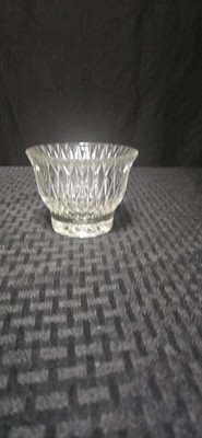 vintage libbey sugar trinket bowl candy dish cut glass Vintq