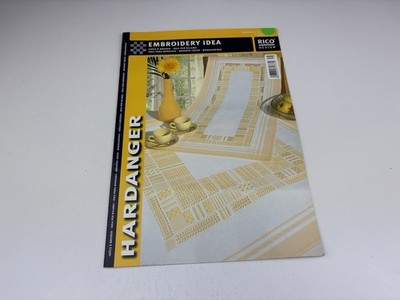 Rico Design Embroidery Idea Hardanger Pattern Leaflet Chart 8S