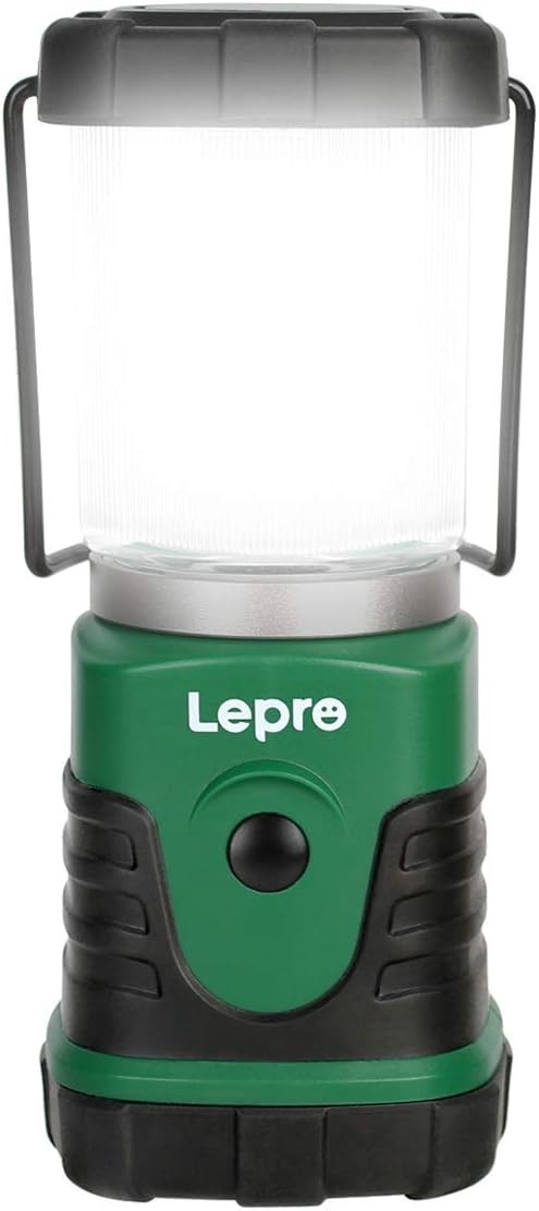 Lepro Camping Lantern Battery Powered, Portable Small Camping Tent Lights AA Ba